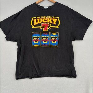 Pittsburgh’s Lucky 7’s T-Shirt with Yellow Accents Casino